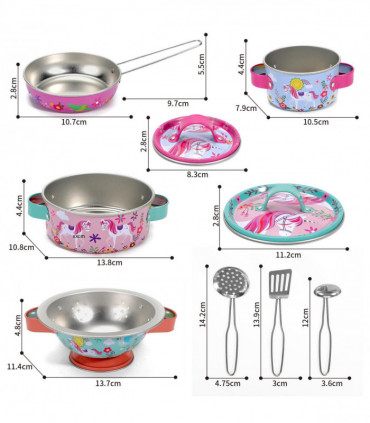 SOKA KITCHENWARE SET - UNICORN 0000348