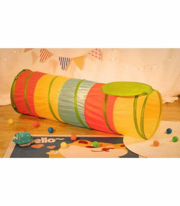 SOKA Play Tunnel Multicoloured Pop Up Jungle Indoor or Outdoor Garden Play Tents for Kids Childrens