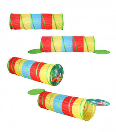 SOKA Play Tunnel Multicoloured Pop Up Jungle Indoor or Outdoor Garden Play Tents for Kids Childrens