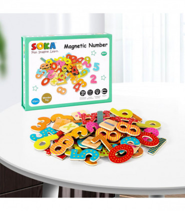 SOKA Magnetic Number (60 pcs) 0000466