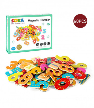 SOKA Magnetic Number (60 pcs) 0000466