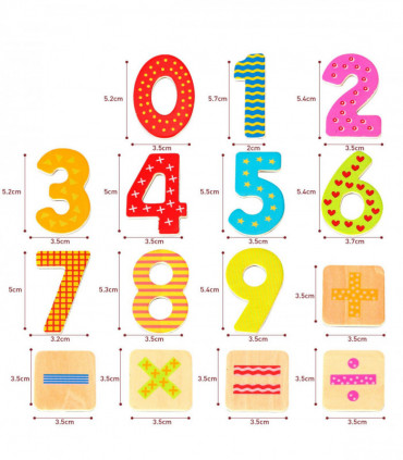 SOKA Magnetic Number (60 pcs) 0000466