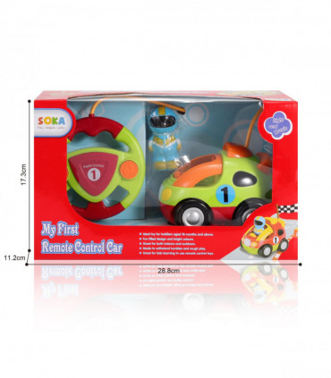 SOKA MY FIRST RC CAR GREEN 0009911