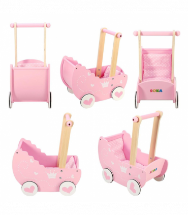SOKA Princess Doll's Pram 0000260