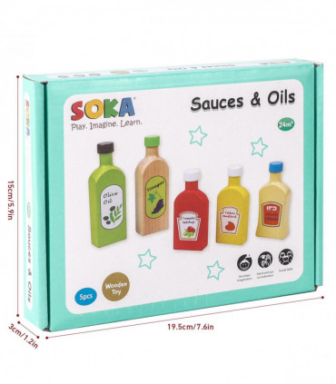 SOKA Sauces & Oils 5pcs 0000472