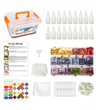 SOKA TIE AND DYE ART SET 0000405
