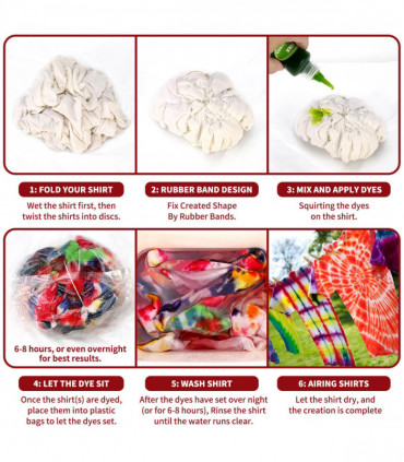 SOKA TIE AND DYE ART SET 0000405