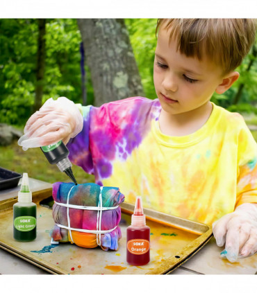 SOKA TIE AND DYE ART SET 0000405