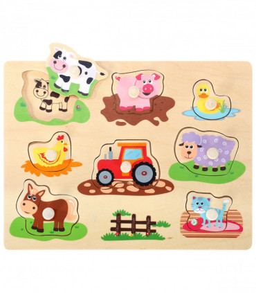 SOKA Farm Peg Puzzle 0000271