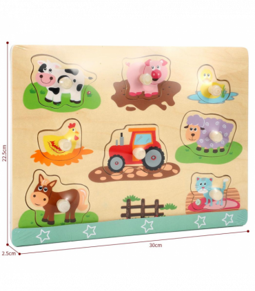 SOKA Farm Peg Puzzle 0000271