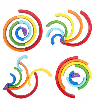 SOKA Rainbow Stacker 7pcs 0000277
