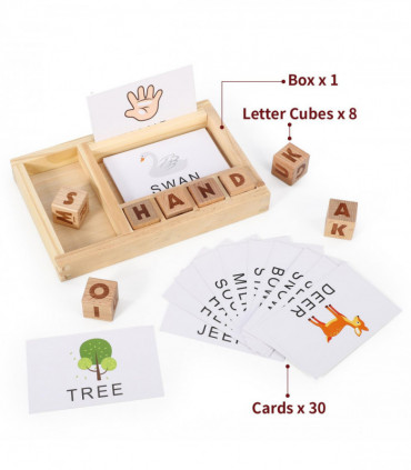 SOKA Wooden Spelling Game 0000274