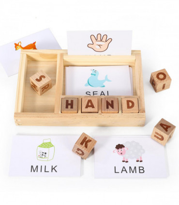 SOKA Wooden Spelling Game 0000274