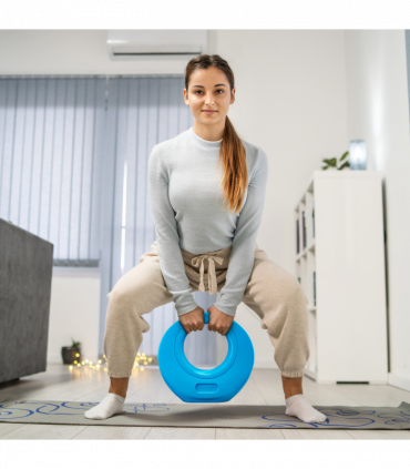 SPORTNOW 10kg Kettlebell for Weight Lifting and Strength Training, Blue