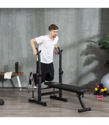 SPORTNOW 16-Level Magnetic Rowing Machine w/ LCD Monitor, Black