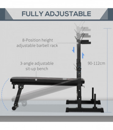 SPORTNOW 16-Level Magnetic Rowing Machine w/ LCD Monitor, Black