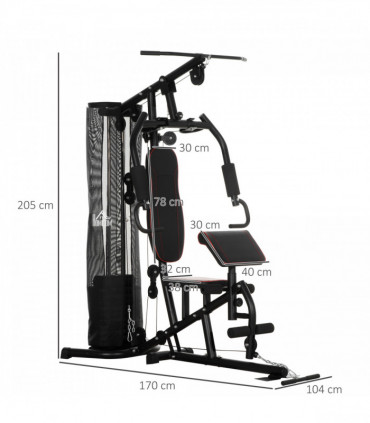 SPORTNOW 16-Level Magnetic Rowing Machine w/ LCD Monitor, White