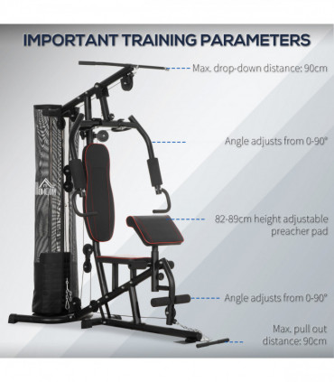 SPORTNOW 16-Level Magnetic Rowing Machine w/ LCD Monitor, White