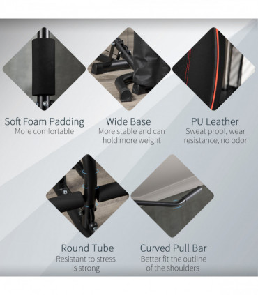 SPORTNOW 16-Level Magnetic Rowing Machine w/ LCD Monitor, White