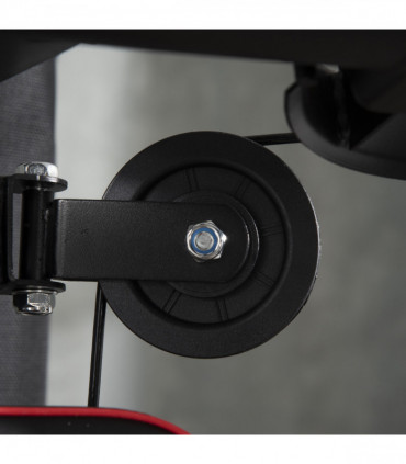 SPORTNOW 16-Level Magnetic Rowing Machine w/ LCD Monitor, White