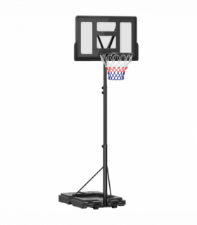 SPORTNOW 2.3-3.05m Basketball Hoop and Stand with Weighted Base and Wheels