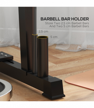 SPORTNOW 3-Tier Dumbbell Rack for Dumbbells, Kettlebells&Plates (Rack Only)