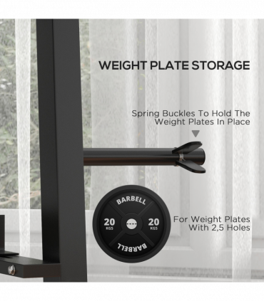 SPORTNOW 3-Tier Dumbbell Rack for Dumbbells, Kettlebells&Plates (Rack Only)