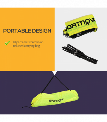 SPORTNOW 3m Badminton Net, Adjustable Sports Net for Tennis, Volleyball