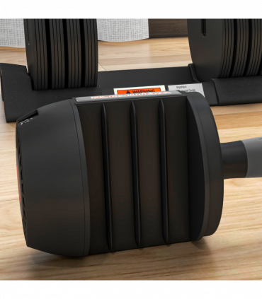 SPORTNOW 4-in-1 Adjustable Dumbbells Weights Set, 7KG 13KG 18KG 24KG