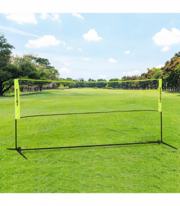 SPORTNOW 4m Badminton Net, Adjustable Sports Net for Tennis, Volleyball