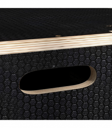 SPORTNOW 51/61/76cm Plyometric Jump Box, Wooden Plyo Box for Home Gym