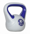 SPORTNOW 6kg Kettle Bell with Handle for Home Gym, Purple and Grey