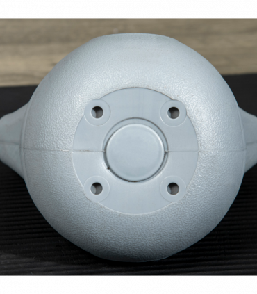 SPORTNOW 6kg Kettle Bell with Handle for Home Gym, Purple and Grey