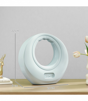 SPORTNOW 6kg Kettlebell for Weight Lifting and Strength Training, Grey