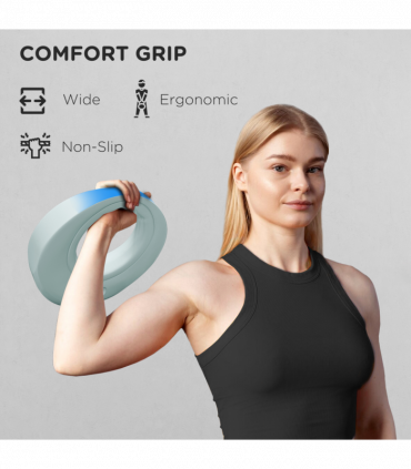 SPORTNOW 6kg Kettlebell for Weight Lifting and Strength Training, Grey