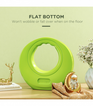 SPORTNOW 8kg Kettlebell for Weight Lifting and Strength Training, Green