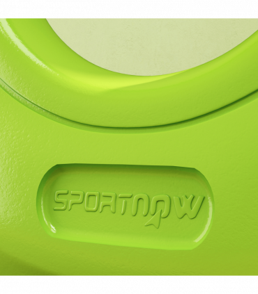 SPORTNOW 8kg Kettlebell for Weight Lifting and Strength Training, Green