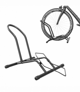 SPORTNOW Bike Stand Bicycle Storage Rack for Indoor Garages Flat Use