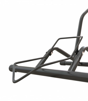 SPORTNOW Bike Stand Bicycle Storage Rack for Indoor Garages Flat Use