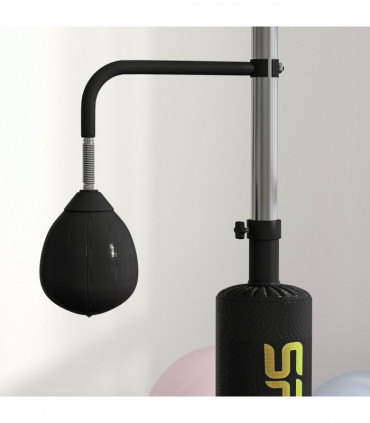 SPORTNOW Boxing Bag, Freestanding Punching Bag with Reflex Bar, Speed Balls