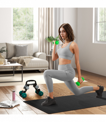 SPORTNOW Dumbbells Set with Carry Storage Rack, 2 x 1kg, 2 x 3kg, 2 x 5kg