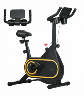 SPORTNOW Exercise Bike Stationary Bike with LCD Display for Home Cardio Workout