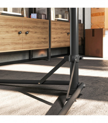 SPORTNOW Folding Electric Scooter w/ LED Lights and Display, Black