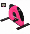 SPORTNOW Mini Exercise Bike, Under Desk Bike for Legs, Arms Workout, Red