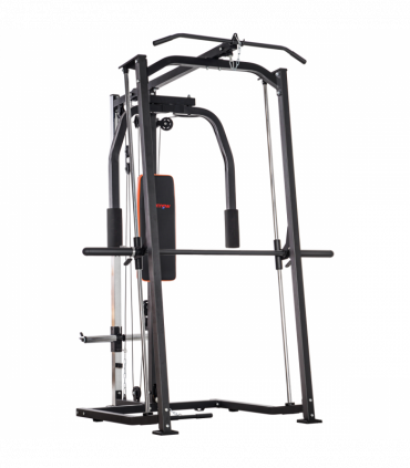 SPORTNOW Multi-Gym Smith Machine Power Cage for Home Gym Weight Lifting