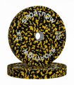 SPORTNOW Olympic Weight Plates with 5cm Holes for Weight Lifting, 2 x 15kg