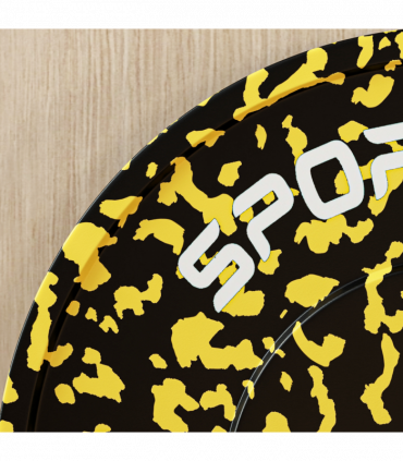 SPORTNOW Olympic Weight Plates with 5cm Holes for Weight Lifting, 2 x 15kg