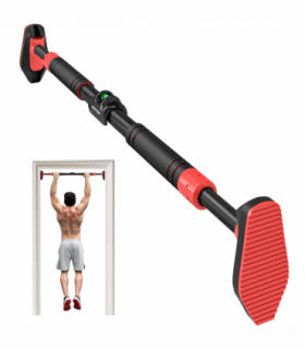 SPORTNOW Pull Up Bar Doorway from 96-130 cm (37.8"-51.2"), No Screws