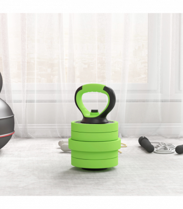 SPORTNOW Weight Dumbbells Set, Barbell, Kettlebell, Push Up Stand, 40kg