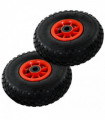 Sack Truck Wheels 2 pcs Rubber 3.00-4 (245x82)